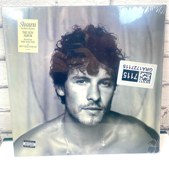 Shawn Mendes – Shawn - Clear White LP Vinyl Record 12" - NEW Sealed Shawn Mendes - Picture 1 of 5